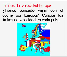 Lmites velocidad Europa