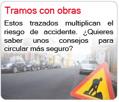 Tramos con obras