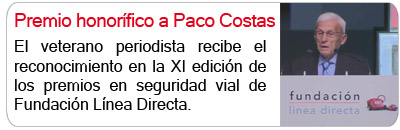 Premio honorífico a Paco Costas