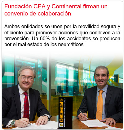 Fundacin CEA y Continental firman un convenio de colaboracin