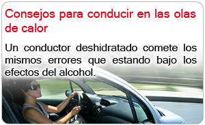 Consejos para conducir en las olas de calor