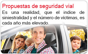 Propuestas de seguridad vial