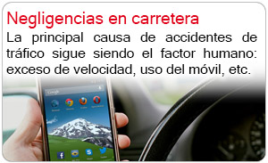 Negligencias en carretera