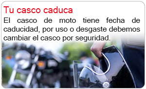 Tu casco caduca