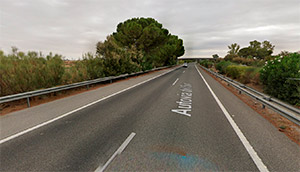 Cádiz - AP4 - Mal estado de la carretera Denuncia A.S.