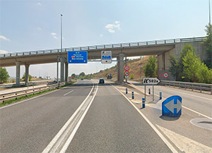 Barcelona - Martorell - Municipio de Esparraguera - Mala señalización