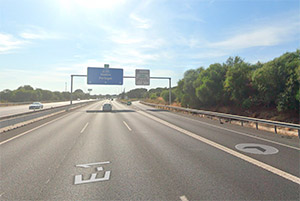 Sevilla - Bollullos de la Mitación - Mal estado de la carretera