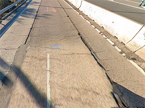 Madrid - M40 - Vía de servicio desde Sanchinarro hasta el distrito telefónica