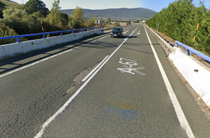 Cantabria - Reinosa - Mal estado de la carretera
