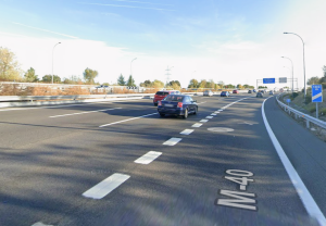 Madrid - Boadilla del Monte - Mal estado de la carretera