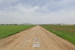 Málaga - Antequera carretera - Mal estado de la carretera