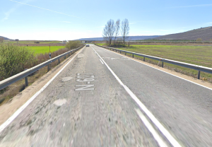 Palencia - Aguilar de Campoo - n627 - Mal estado de la carretera