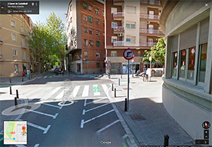 Cruce en la C/ Castellbell – Barcelona