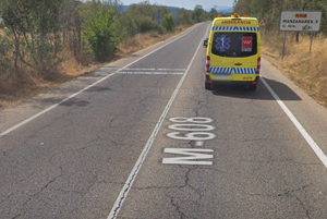 No se respetan las normas de circulación en Carretera M-608