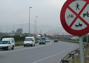 Señalización en las carreteras