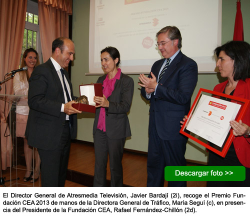 Premio Fundación CEA al grupo de comunicación Atresmedia