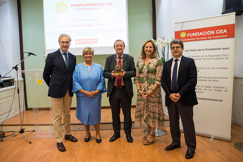 XIII Premio a la Seguridad Vial a Bartolomé Vargas