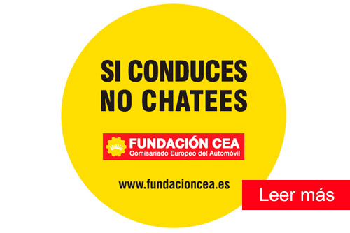 Si conduces, no chatees